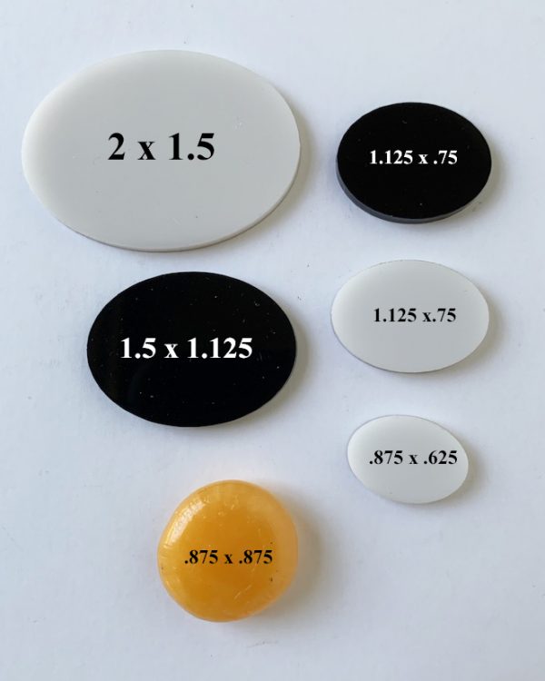 ovals with sizes-72