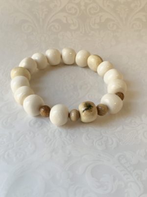 Mammoth bead bracelet