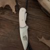 imitation ivory bolo tie